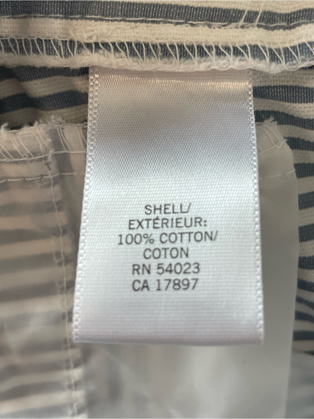 Banana Republic Seersucker 100% Cotton Chino Shorts - Picture 5 of 5